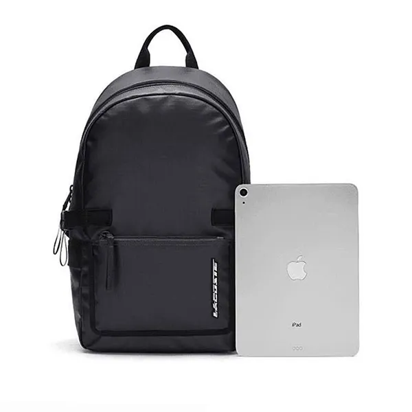 Balo Nam Lacoste Matching Logo Backpack Black NH4264S 53G M20 Màu Đen
