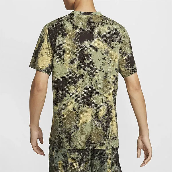 Bộ Quần Áo Nam Nike Men’s Hyverse Dri Fit Short Sleeve Fitness Top FZ0737 386/FZ0743 386 Màu Xanh Lá Size XL (Form Á)