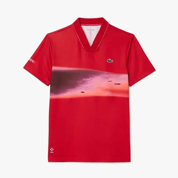 Bộ Thể Thao Nam Lacoste x Daniil Medvedev DH2526 240/GH3150 258 Màu Đỏ - Đen Size 3 - Thời trang - Vua Hàng Hiệu