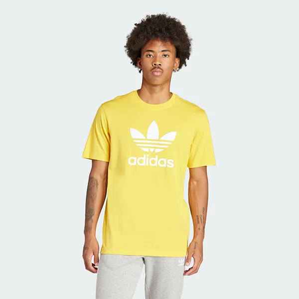 Bộ Thể Thao Nam Adidas Adicolor IR7977/IM9418 Màu Vàng Size S (Form Á)