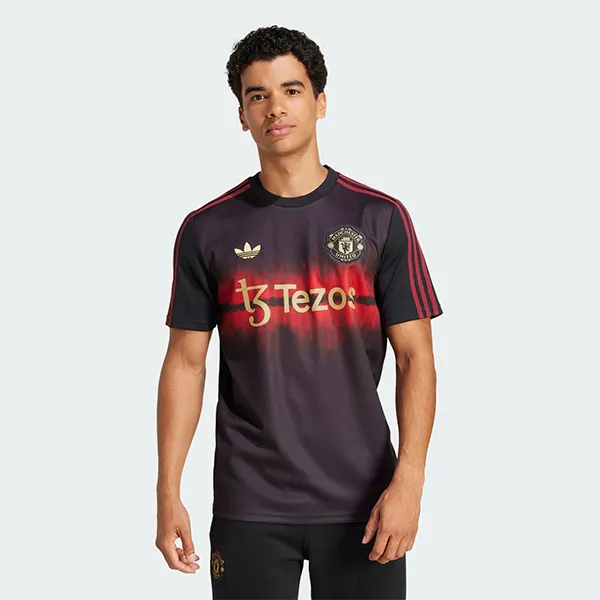 Bộ Thể Thao Nam Adidas Manchester United CNY JF0377/JF0356 Màu Đen Phối Đỏ Size S (Form China) - Thời trang - Vua Hàng Hiệu