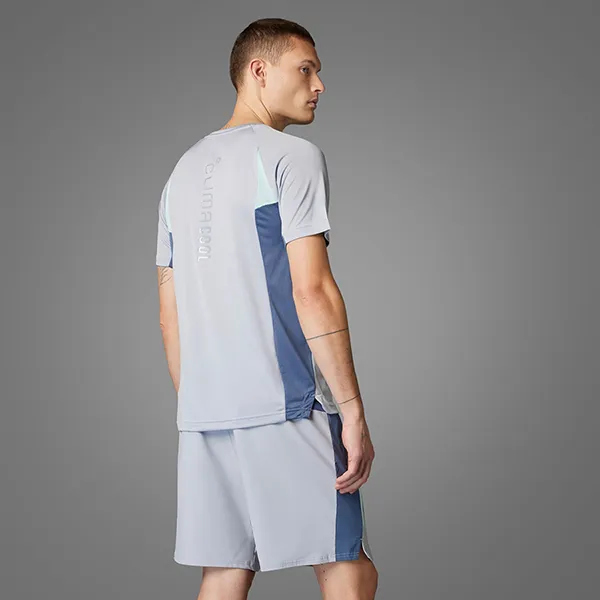 Bộ Thể Thao Nam Adidas Tech Apparel Colorblock Poly Climacool Màu Xanh Bạc Size S (Form Âu) - Thời trang - Vua Hàng Hiệu