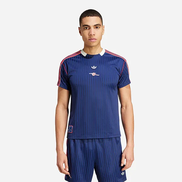Bộ Thể Thao Nam Adidas Asernal FC Icon Football Jersey JF0546/ JF0548 Màu Xanh Blue Size L (Form Âu)