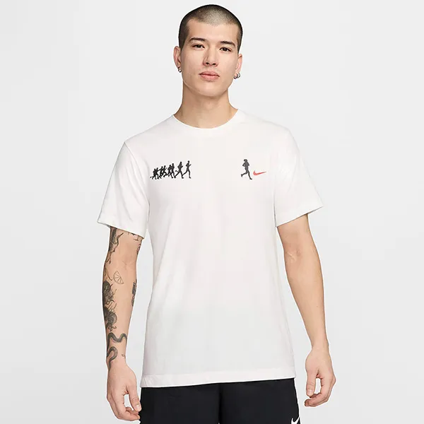 Bộ Thể Thao Nam Nike Running FV8393-121/FN4000-633 Màu Trắng Phối Đỏ Size S (Form Á) - Thời trang - Vua Hàng Hiệu