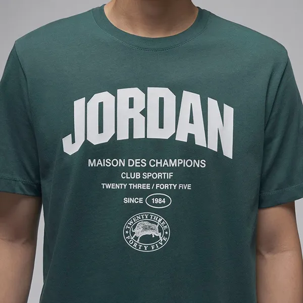 Bộ Thể Thao Nam Nike Jordan Sport FZ1926-366/FV8613-100 Màu Xanh -Trắng Size S (Form Á)