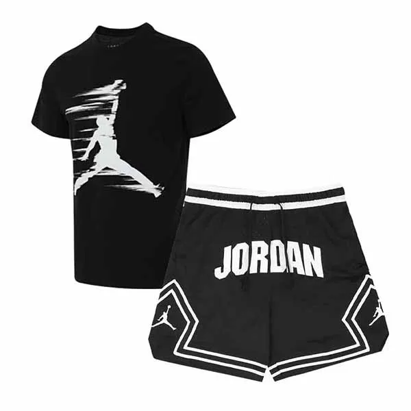 Bộ Thể Thao Nike Jordan MVP FZ1920-010 FV8613-011 Màu Đen Size M ( Form Á)