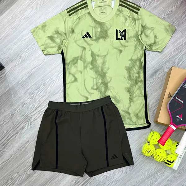 Bộ Thể Thao Tennis/Pickleball Nam Adidas LA FC IS4878 Màu Xanh Đen Size S (Form Âu) - Thời trang - Vua Hàng Hiệu
