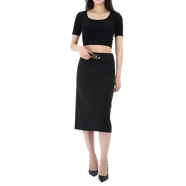 Chân Váy Nữ Diesel A17313 0PHAL 9XXA Màu Đen Size 38