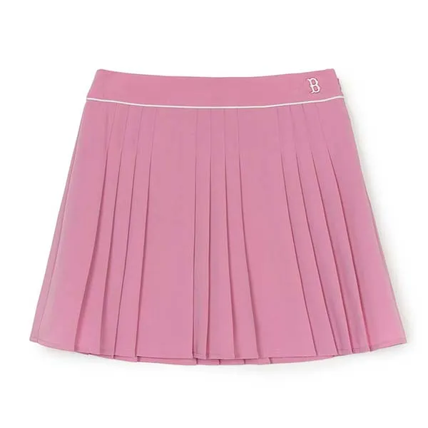 Chân Váy Xếp Ly MLB Sportive Pleates Skirt Boston Red Sox 3FSKV0253-43PKP Màu Hồng - Thời trang - Vua Hàng Hiệu