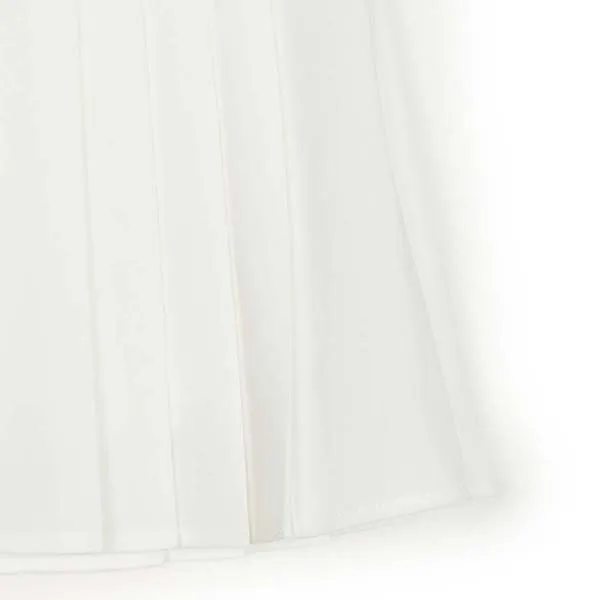 Chân Váy Xếp Ly Nữ MLB Sportive Pleates Skirt New York Yankees 3FSKV0253-50IVS Màu Ivory Size M