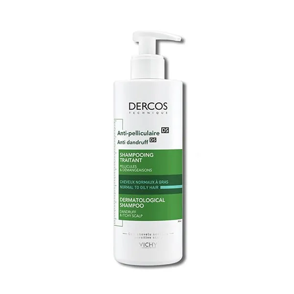 Dầu Gội Làm Sạch Dành Cho Da Đầu Dầu Vichy Dercos Anti-Pelliculaire Ds Shampooing Traitant 390ml - Chăm sóc tóc - Vua Hàng Hiệu
