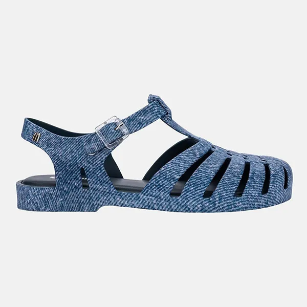 Dép Sandal Melissa MLS Bleu Jean BG671 Màu Xanh Blue Size 41