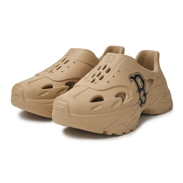 Dép Sandals MLB Korea BigBall Chunky Recovery Boston Red Sox Camel 3ASQBCR43-43CAS Màu Nâu Size 230 - Dép - Vua Hàng Hiệu