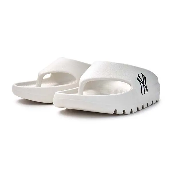 Dép Xỏ Ngón MLB Flip Flop Skipper New York Yankees 3ALPS0253-50WHS Màu Trắng - Dép - Vua Hàng Hiệu