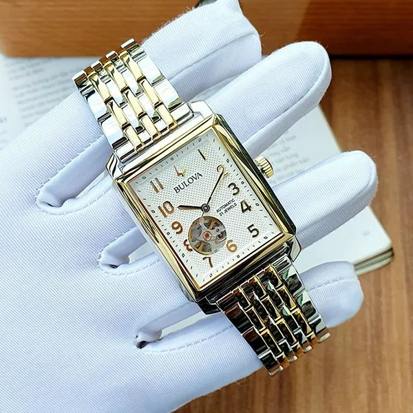 Đồng Hồ Nam Bulova Automatic 98A308 Màu Bạc