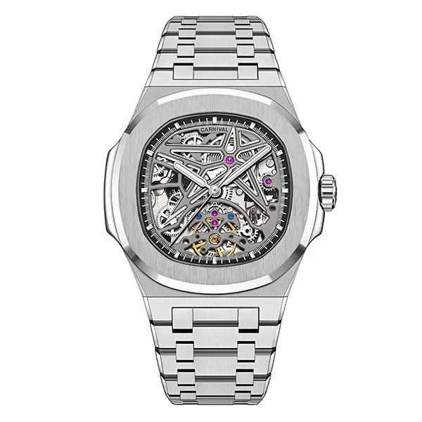 Đồng Hồ Nam Carnival 8118G-VT-T Màu Bạc