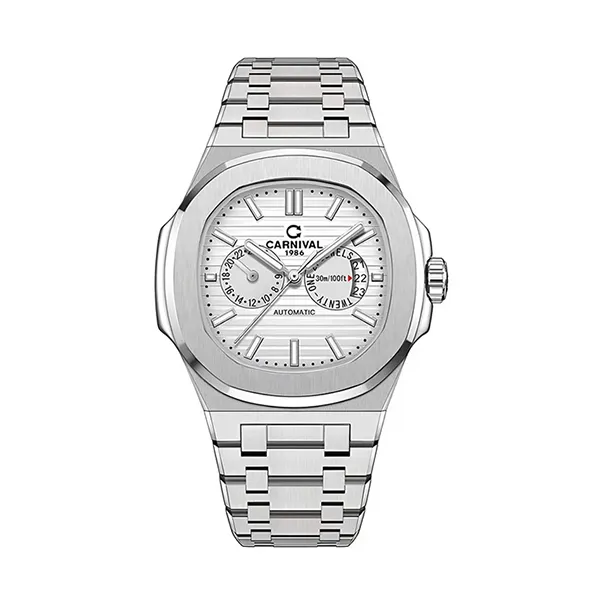Đồng Hồ Nam Carnival 8158G-VT-T Màu Bạc