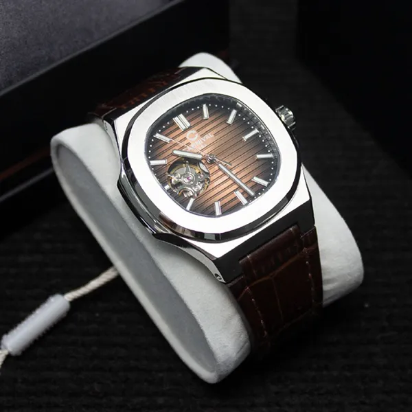 Đồng Hồ Nam Carnival Brown Dial Automatic Watch 8128G1-VT-DD-X Màu Bạc Nâu - Đồng hồ - Vua Hàng Hiệu