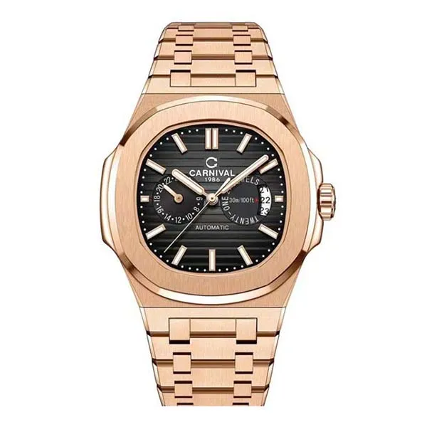Đồng Hồ Nam Carnival Watch 8159G-VH-D Màu Vàng Hồng - Đồng hồ - Vua Hàng Hiệu