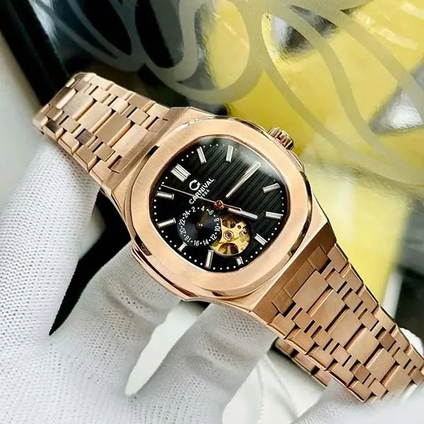 Đồng Hồ Nam Carnival Watch 8159G-VH-D Màu Vàng Hồng - Đồng hồ - Vua Hàng Hiệu