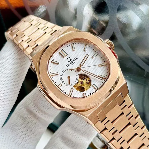 Đồng Hồ Nam Carnival Watch 8159G-VH-T Màu Vàng Hồng - Đồng hồ - Vua Hàng Hiệu