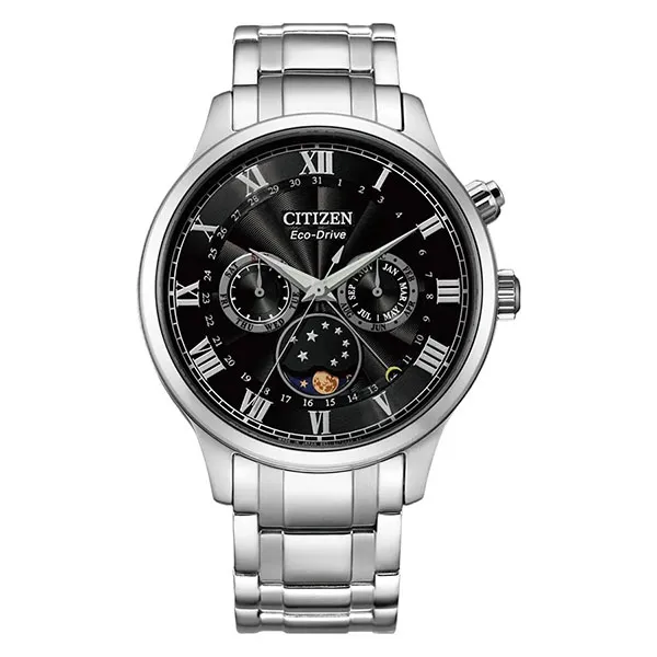 Đồng Hồ Nam Citizen Eco Drive AP1050-81E Màu Bạc - Đen