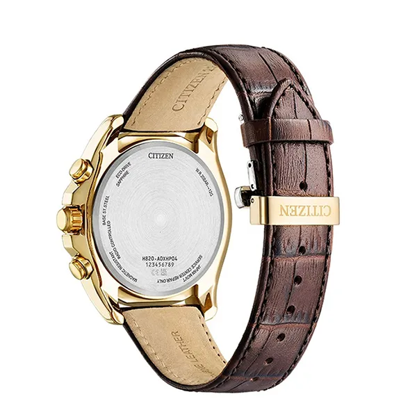 Đồng Hồ Nam Citizen Eco-Drive Watch AT9123-13E Màu Nâu - Đồng hồ - Vua Hàng Hiệu