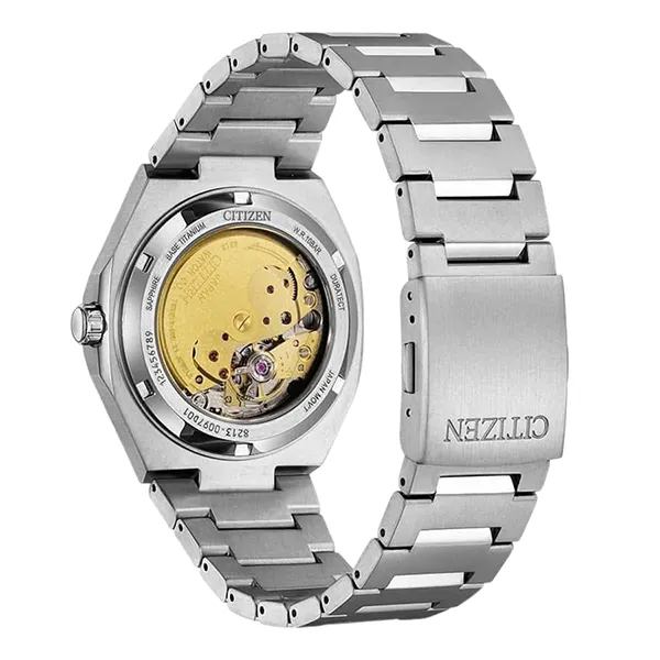 Đồng Hồ Nam Citizen Mechanical NJ0180-80H Màu Xám Bạc
