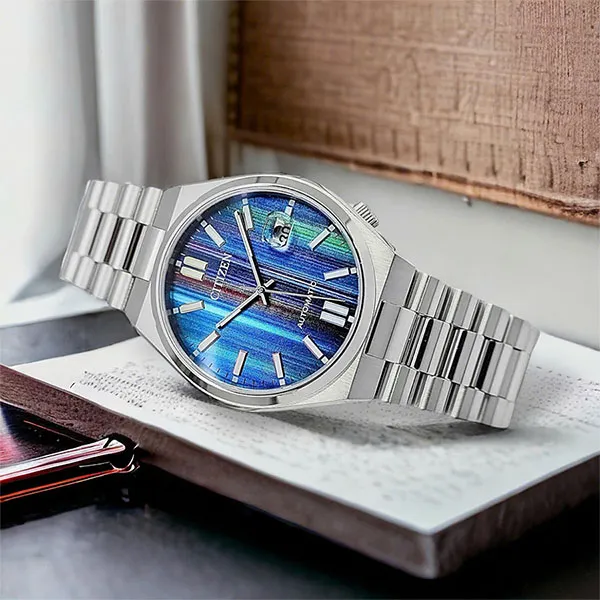 Đồng Hồ Nam Citizen NJ0151-53W Màu Bạc