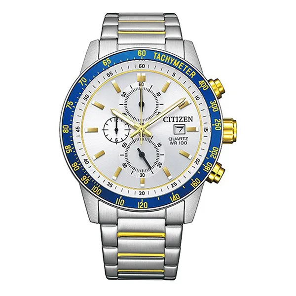 Đồng Hồ Nam Citizen Quartz Wrist Watch AN3686-53A Màu Bạc