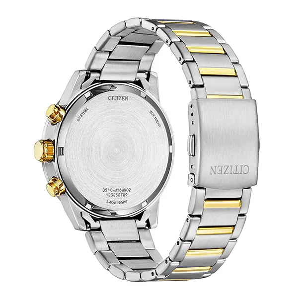 Đồng Hồ Nam Citizen Quartz Wrist Watch AN3686-53A Màu Bạc