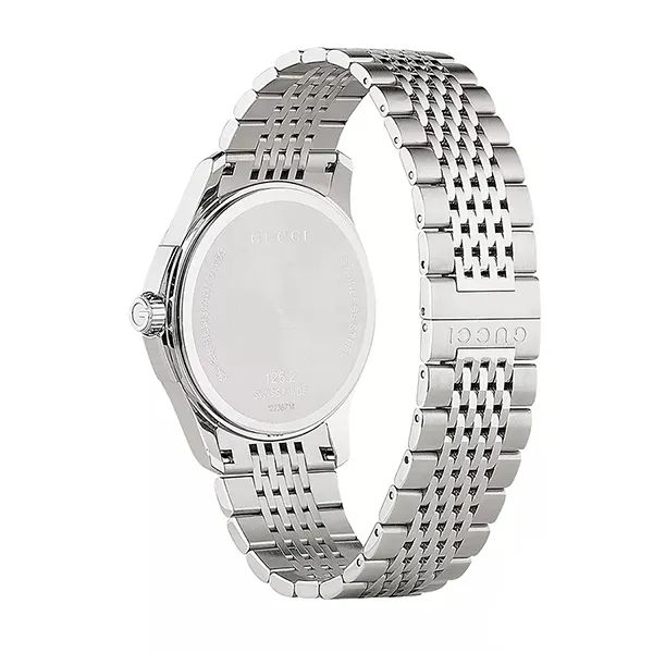 Đồng Hồ Nam Gucci G-Timeless Classic Stainless Steel Watch YA126404 Màu Bạc