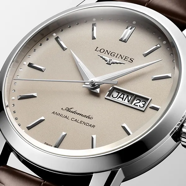 Đồng Hồ Nam Longines Automatic Watch L4.827.4.92.2 Màu Nâu