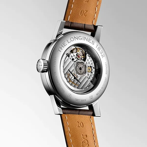 Đồng Hồ Nam Longines Automatic Watch L4.827.4.92.2 Màu Nâu