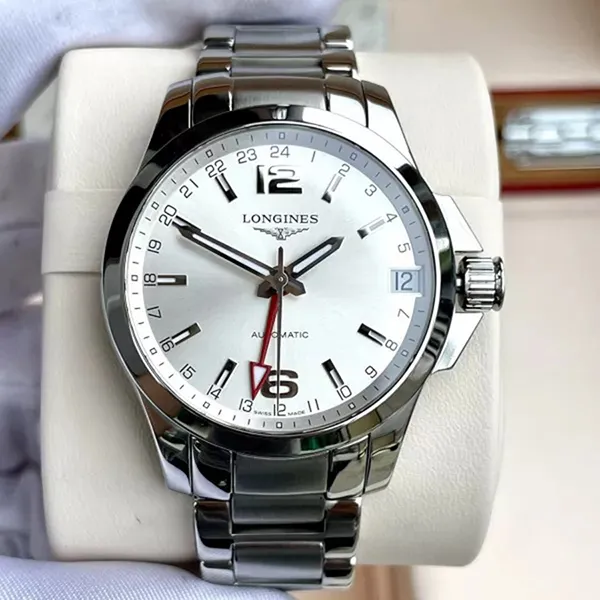 Đồng Hồ Nam Longines Conquest L3.687.4.76.6 Màu Bạc - Đồng hồ - Vua Hàng Hiệu
