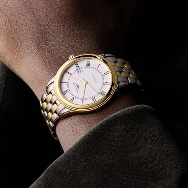 Đồng Hồ Nam Longines Flagship Watch L4.984.3.21.7 Màu Vàng/Bạc - Đồng hồ - Vua Hàng Hiệu