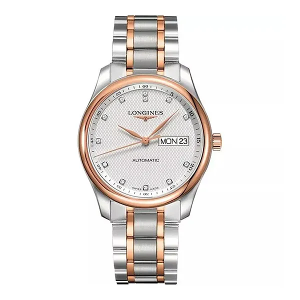 Đồng Hồ Nam Longines Master 18K Watch L2.755.5.97.7 Màu Vàng Hồng/Bạc - Đồng hồ - Vua Hàng Hiệu