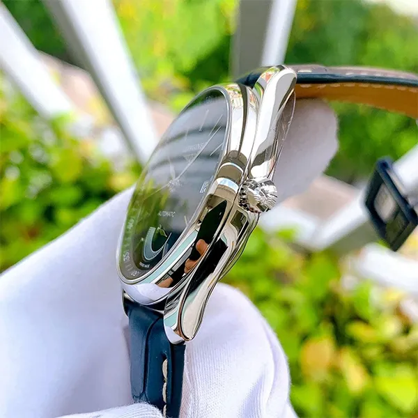 Đồng Hồ Nam Longines Master Power Reserve L2.908.4.92.0 Màu Bạc Xanh Navy