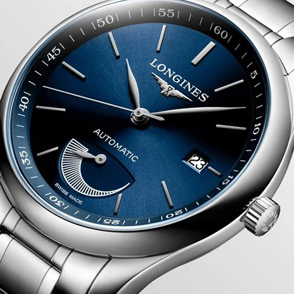 Đồng Hồ Nam Longines Master Watch L2.908.4.92.6 Màu Bạc/Xanh - Đồng hồ - Vua Hàng Hiệu