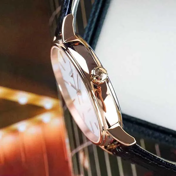 Đồng Hồ Nam Longines Presence Automatic Indexes L4.922.1.12.2 Màu Vàng Đen