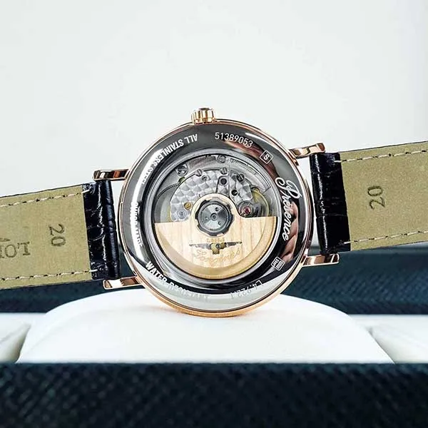 Đồng Hồ Nam Longines Presence Automatic Indexes L4.922.1.12.2 Màu Vàng Đen