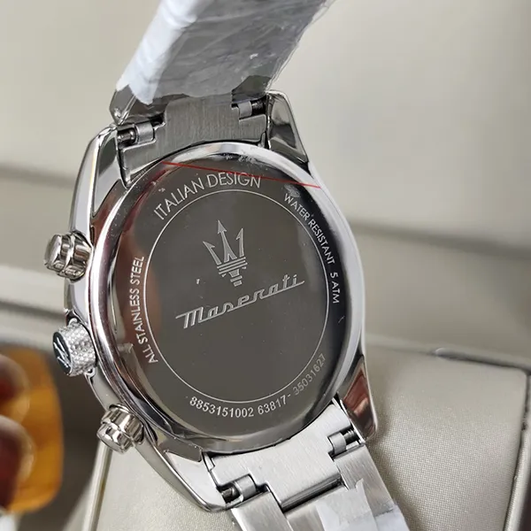 Đồng Hồ Nam Maserati Attrazione R8853151002 Màu Bạc Đen