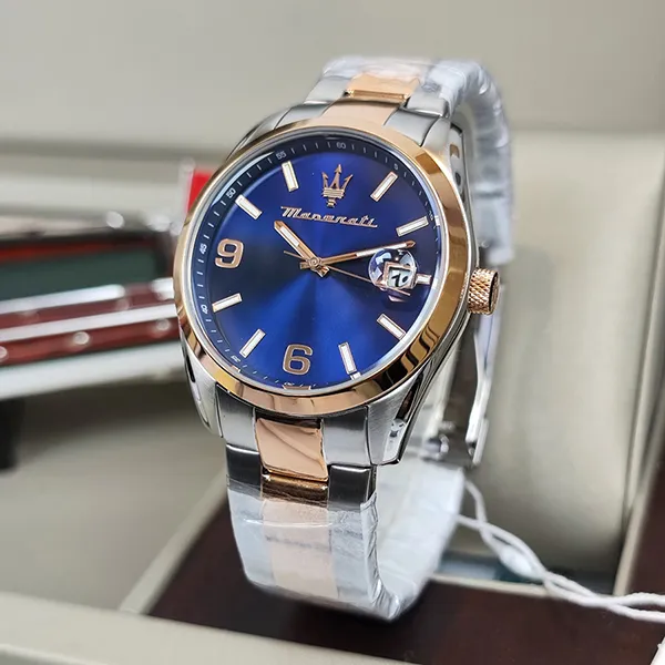 Đồng Hồ Nam Maserati Attrazione R8853151006 Màu Xanh Dương