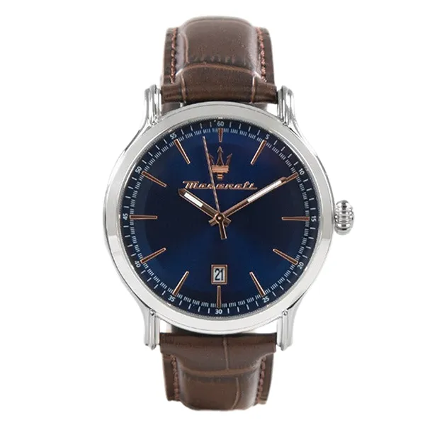Đồng Hồ Nam Maserati Maserati Epoca Quartz Chronograph Men’s Watch R8851118016 Màu Nâu Xanh - Đồng hồ - Vua Hàng Hiệu