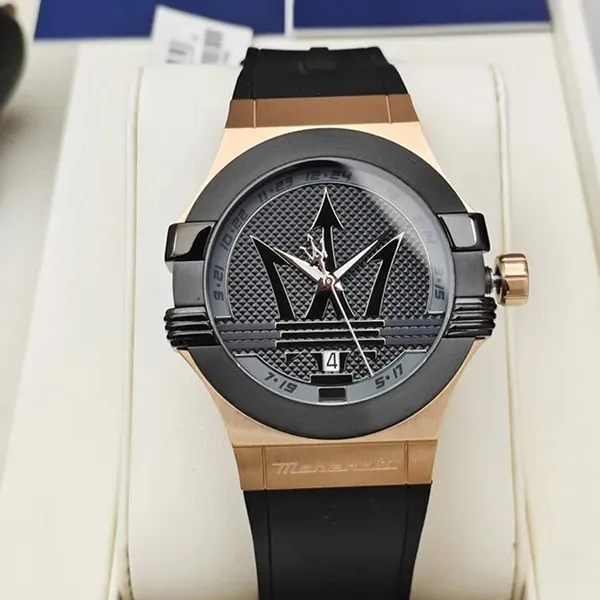 Đồng Hồ Nam Maserati Potenza R8851108002 Màu Vàng Đen