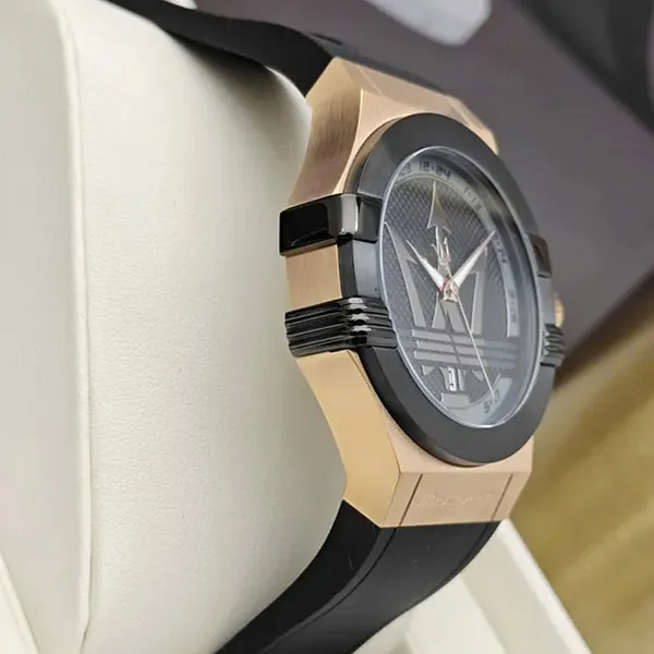 Đồng Hồ Nam Maserati Potenza R8851108002 Màu Vàng Đen