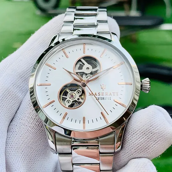 Đồng Hồ Nam Maserati Tradizione R8823125001 Màu Bạc