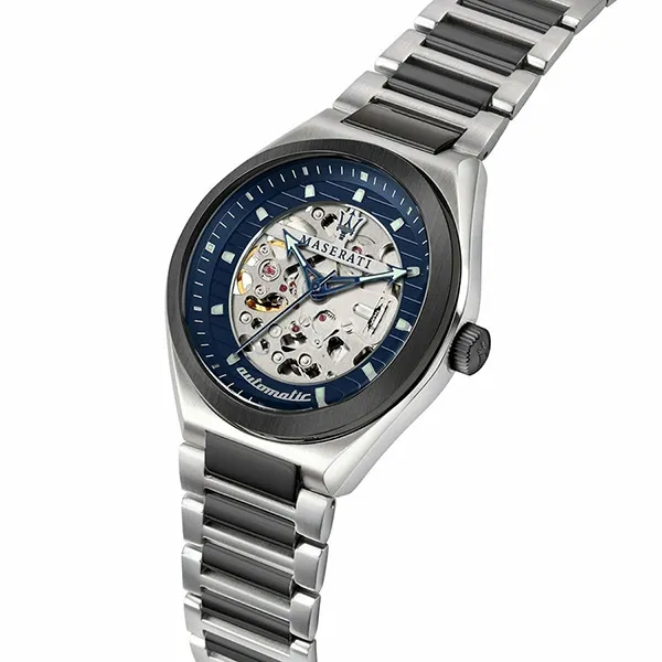 Đồng Hồ Nam Maserati Triconic Automatic R8823139001 Màu Xanh Navy - Đồng hồ - Vua Hàng Hiệu