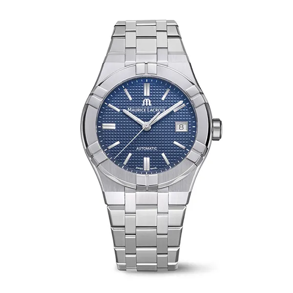 Đồng Hồ Nam Maurice Lacroix Aikon Automatic Watch AI6007-SS002-430-1 Màu Bạc./Xanh
