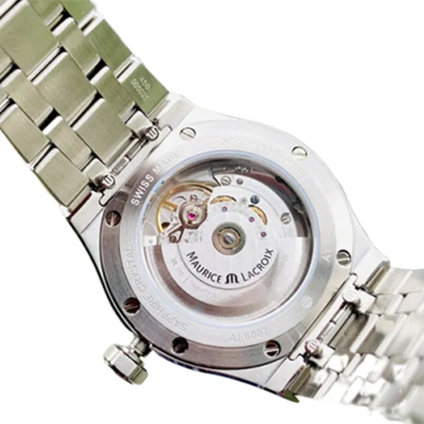 Đồng Hồ Nam Maurice Lacroix Aikon Automatic Watch AI6007-SS002-430-1 Màu Bạc./Xanh